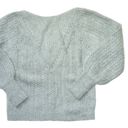 Sézane NWT La Maille Sezane Rosa Jumper in Sea Mist Mohair Deep V-neck Knit Sweater M Photo 1