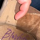 blowfish Malibu Vada Ankle Boot Slate Local Sheriff Tan Back Zip 1.5" Heel Sz 6 Photo 2