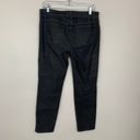 Eileen Fisher  Cargo Zip Pockets Faded Black Zippered Ankle Jeans Size 6 Photo 5