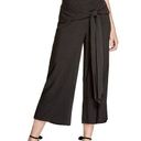 Guess  Black Wide leg Pants Size 4 Photo 0