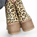 Coconuts by Matisse  Rapido Leopard Print Fur Leather Booties Size 8 Photo 4