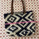 Patricia Nash  Chennai Cotton Weave Hand Loomed Southwest Large Tote Photo 9