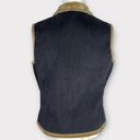 Woolrich  Corduroy Faux Fur Lined Vest (Black/Tan) - Medium Photo 3