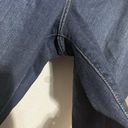 Lane Bryant  Size 22 Capri Crop Jeans Genius Fit Blue Cotton Stretch Cuffed Photo 3