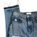 Free People  We The Free Women’s Sz 27 High Rise Distressed Straight Leg Jeans Photo 6