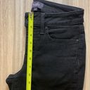 NYDJ  Black Marilyn Straight Denim Jeans Size 0 Petite Photo 5