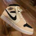 Nike Air Jordan 1 Mid Tan Size 6 Photo 1