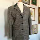 Houndstooth Vintage  Blazer Jacket Photo 0