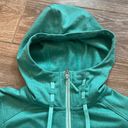 The North Face Women’s heathered green zip up hoodie jacket XS extra small EUC Photo 2