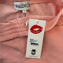 Wildfox  peach color sweatpants size small Photo 3