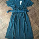 Petal  Lush NWT forest green scoop neck dress Photo 0