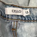 Cello  High Rise Light Wash Wide Leg Cropped Jeans Women’s 13 Photo 2