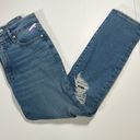 Good American NWT  Blue Classic Slim Straight High Rise Denim Jeans Size 6 Photo 5