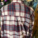 American Eagle  extra large plaid, women’s flannel shirt, BoHo Photo 6