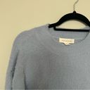 Treasure & Bond  Light Blue Fuzzy Pullover Crewneck Sweater Size S Photo 4