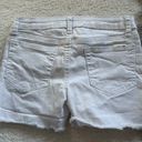 joe's jeans White Jean Shorts Photo 1