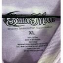 The Moon Sailor Luna Artemis Tie-Dye Long-Sleeve Crop Top Cropped T-Shirt Unisex XL Photo 1