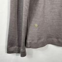 Lululemon Principal Dancer Lunar Rock Gray Mock Funnel Neck Long Sleeve Top 2 Photo 4