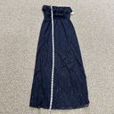 Trixxi Navy Lace Maxi Dress Photo 8