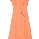 Donna Morgan NWT  Flutter Sleeve Belted Midi Dress Photo 1