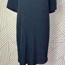 Everlane  The Japanese GoWeave Zip Short Sleeve Tee Dress in Black Size US 0 Photo 4