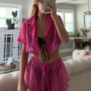 Revolve Pink Bikini Cover Up Photo 0