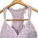 Aerie  Lavender Highlands Lace Longline Racerback Bralette XS Removable Pads Photo 1