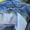 American Eagle  Button Fly Paper Bag High Waist Tie Denim Mom Shorts Size 10 Photo 7