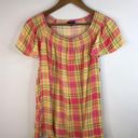 Torrid Crinkle Gauze Plaid Yellow Photo 0