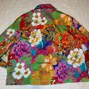 Coldwater Creek PXL  Floral Multicolored  Blazer  Like New Photo 1