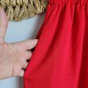 PRETTYGARDEN , Red 2 pc. Cropped Top & Full Pull-on Maxi Skirt Set Size Medium Photo 7