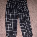 Zaful Black And White Checkered Pants Photo 1