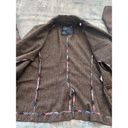 American Eagle  Outfitters Brown Herringbone 2 Button Wool Blend Blazer Medium Photo 4