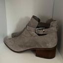 Steve Madden Defiant Gray Suede Ankle Booties Photo 2