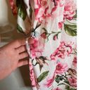 Show Me Your Mumu  White/Pink Floral Mini Robe/CoverUp One Size Fits Most FLAW Photo 1