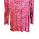 Natori  Sleep Top Womens Medium Multicolor Paisley Scoop Neck Pajama Blouse Photo 4