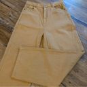 Shekou New  Jeans Size 9/10 High Rise Cotton Brown Beige Jeans Wide Leg NWT Photo 0