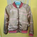 Scotch & Soda  Amsterdam Reversible Printed Lightweight Bomber Jacket Size Small Photo 11