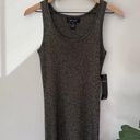 Karen Kane NWT  Sparkly Tight Knit Tank Top Sleeveless Rayon Polyester Metallic M Photo 0