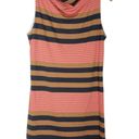 Patagonia Au Pateau Cowl Neck Sleeveles Striped In Pink Multicolor Dress Size M Photo 0