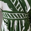 Apt. 9  Women's Green/White Maxi Dress Size PS Photo 3