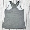 Danskin Gray  Tank Size Large 12-14 Shelf Bra Athletic Workout Photo 1