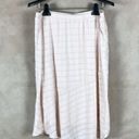 Alfani Seashell Pink Textured Illusion Asymmetrical Hem Skirt NEW Size 10 Photo 0