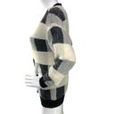 Cyrus  Knits Womens Size S Cardigan Sweater Oversized Gingham Black White Photo 4