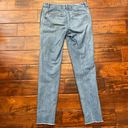 Vince  Tuxedo Stripe Raw Hem Skinny Jeans Sunset Boulevard Size 27 GUC Photo 1