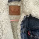 Levi's Sherpa-Lined Denim Trucker Jacket Photo 2