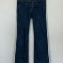 CAbi  Mid Rise Flare Leg Dark Wash Jeans Size 6 Photo 0