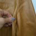 Vera Pelle VTG  Camel Brown Leather Jacket Lined Womens 44 (US Small / Medium) Photo 4