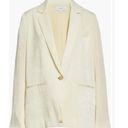 Vince  Oversized Boyfriend Crepe De Chine Blazer Photo 3