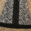 Frederick's of Hollywood  vintage zebra print lace mini slip dress Photo 4